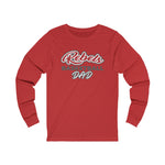 Bella+Canvas Unisex Jersey Long Sleeve Tee 3501 - Rebels Basketball Dad