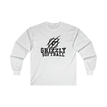Gildan Ultra Cotton Long Sleeve Tee 2400 - Grizzly Softball