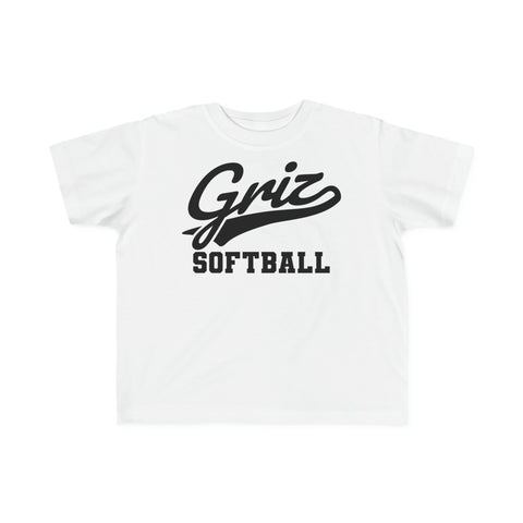 Rabbit Skins Toddler Jersey T-Shirt 3321 - Griz Softball