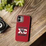 Tough iPhone Cases (Red) - Segerstrom XC Jaguars