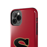 iPhone/Samsung Tough Cases (Red) - S