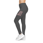 Women's Casual Leggings (Grey) - S Rebels