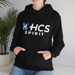 Gildan Unisex Heavy Blend™ Hooded Sweatshirt 18500 - HCS Spirit (Front)/Dolphin (Back)