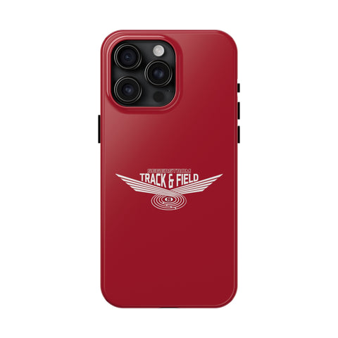 Tough iPhone Cases (Red) - Segerstrom T&F