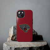 iPhone/Samsung Tough Cases (Red) - Jaguar