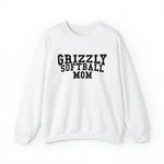 Gildan Unisex Heavy Blend™ Crewneck Sweatshirt 18000 - Grizzly Softball Mom