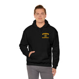 Gildan Unisex Heavy Blend™ Hooded Sweatshirt 18500 - Edison BB (Front)/Bolt (Back)