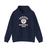 Gildan Unisex Heavy Blend™ Hooded Sweatshirt 18500 - Tesoro Basketball 2024