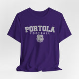 Bella+Canvas Unisex Jersey Short-Sleeve Tee 3001 - Portola Football