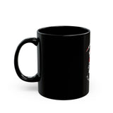 Black Ceramic Mug 11oz - T Flag Football