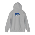 Gildan Unisex Heavy Blend™ Hooded Sweatshirt 18500 - HCS Soccer (Front)/Dolphin (Back)