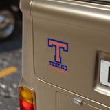 Die-Cut Transparent Stickers - Tesoro Song & Dance (Blue)