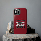 Tough iPhone Cases (Red) - Segerstrom XC Jaguars