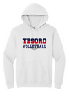 Gildan Unisex Heavy Blend™ Hooded Sweatshirt 18500 - Tesoro Volleyball