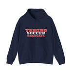 Gildan Unisex Heavy Blend™ Hooded Sweatshirt 18500 - Tesoro Soccer Graduate