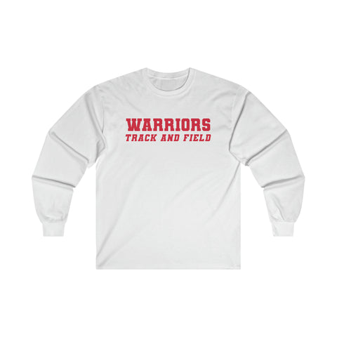 Gildan Ultra Cotton Long Sleeve Tee 2400 - Warriors Track and Field