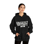 Gildan Unisex Heavy Blend™ Hooded Sweatshirt 18500 - Grizzly Softball Mom