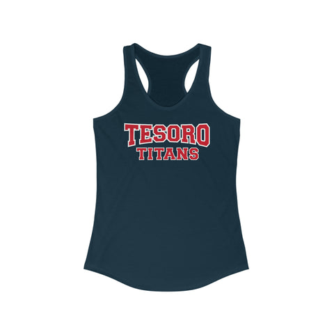 Next Level Women's Ideal Racerback Tank 1533 - Tesoro Titans