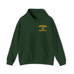 Gildan Unisex Heavy Blend™ Hooded Sweatshirt 18500 - Edison BB (Front)/Bolt (Back)