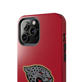 iPhone/Samsung Tough Cases (Red) - Jaguar