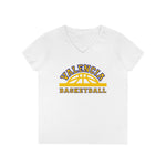 Gildan Ladies' V-Neck T-Shirt 5V00L - Valencia Basketball