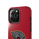 iPhone/Samsung Tough Cases (Red) - Jaguar