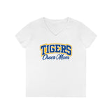 Gildan Ladies' V-Neck T-Shirt 5V00L - Tigers Cheer Mom