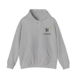 Gildan Unisex Heavy Blend™ Hooded Sweatshirt 18500 - SJH Lacrosse Sticks (Pocket)