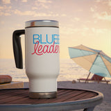 Stainless Steel Travel Mug with Handle, 14oz - Bluebird Leaders