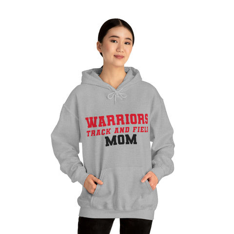 Gildan Unisex Heavy Blend™ Hooded Sweatshirt 18500 - Warriors Track and Field Mom