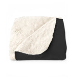 Sherpa Fleece Blanket (Black) - Segerstrom T&F