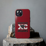 Tough iPhone Cases (Red) - Segerstrom XC Jaguars