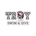 Die-Cut Stickers - Troy Swim & Dive