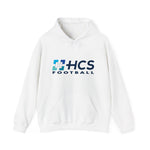 Gildan Unisex Heavy Blend™ Hooded Sweatshirt 18500 - HCS Football (Front)/Dolphin (Back)