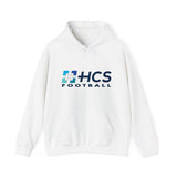 Gildan Unisex Heavy Blend™ Hooded Sweatshirt 18500 - HCS Football (Front)/Dolphin (Back)