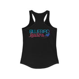 Next Level Women's Ideal Racerback Tank 1533 - Bluebird (front)/Leaders (back)