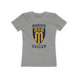 Next Level Women's Boyfriend T-Shirt 3900 - Marina Soccer Mom