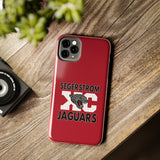 Tough iPhone Cases (Red) - Segerstrom XC Jaguars