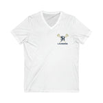 Bella+Canvas Unisex Jersey Short Sleeve V-Neck Tee 3005 - SJH Lacrosse Sticks (Pocket)