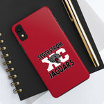 Tough iPhone Cases (Red) - Segerstrom XC Jaguars