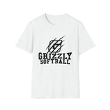 Gildan Unisex Softstyle T-Shirt 64000 - Grizzly Softball