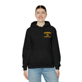 Gildan Unisex Heavy Blend™ Hooded Sweatshirt 18500 - Edison BB (Front)/Bolt (Back)