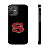 iPhone/Samsung Tough Cases (Black) - S