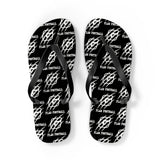 Flip Flops (Black) - G Flag Football