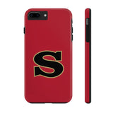 iPhone/Samsung Tough Cases (Red) - S