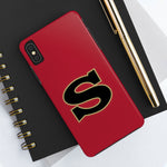 iPhone/Samsung Tough Cases (Red) - S