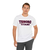 Bella+Canvas Unisex Jersey Short-Sleeve Tee 3001 - Tesoro Titans