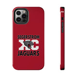 Tough iPhone Cases (Red) - Segerstrom XC Jaguars