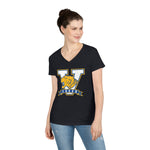 Gildan Ladies' V-Neck T-Shirt 5V00L - V Cheer