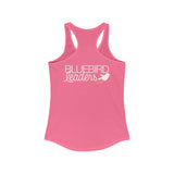 Next Level Women's Ideal Racerback Tank 1533 - Bluebird (front)/Leaders (back)